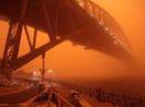 «Кровавая» мгла превратила Сидней в марсианскую пустыню