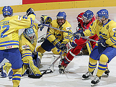 Россия vs Швеция