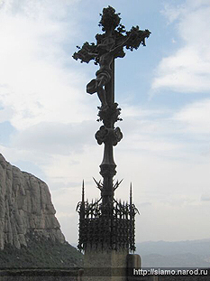 Крест по пути в Santa Cova